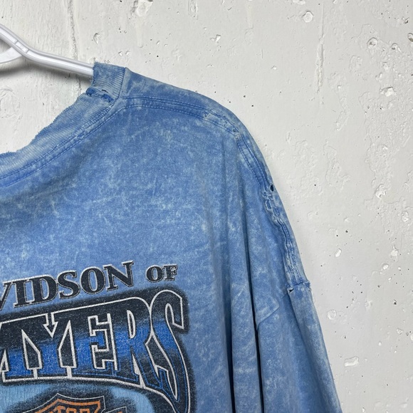 Harley Davidson Distressed Tee Shirt size 3X - Picture 7 of 7